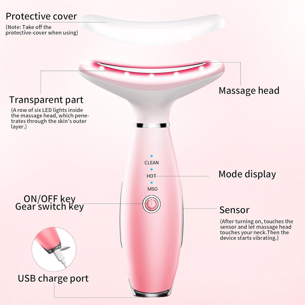 The Sculpt & Glow Face Massager modes