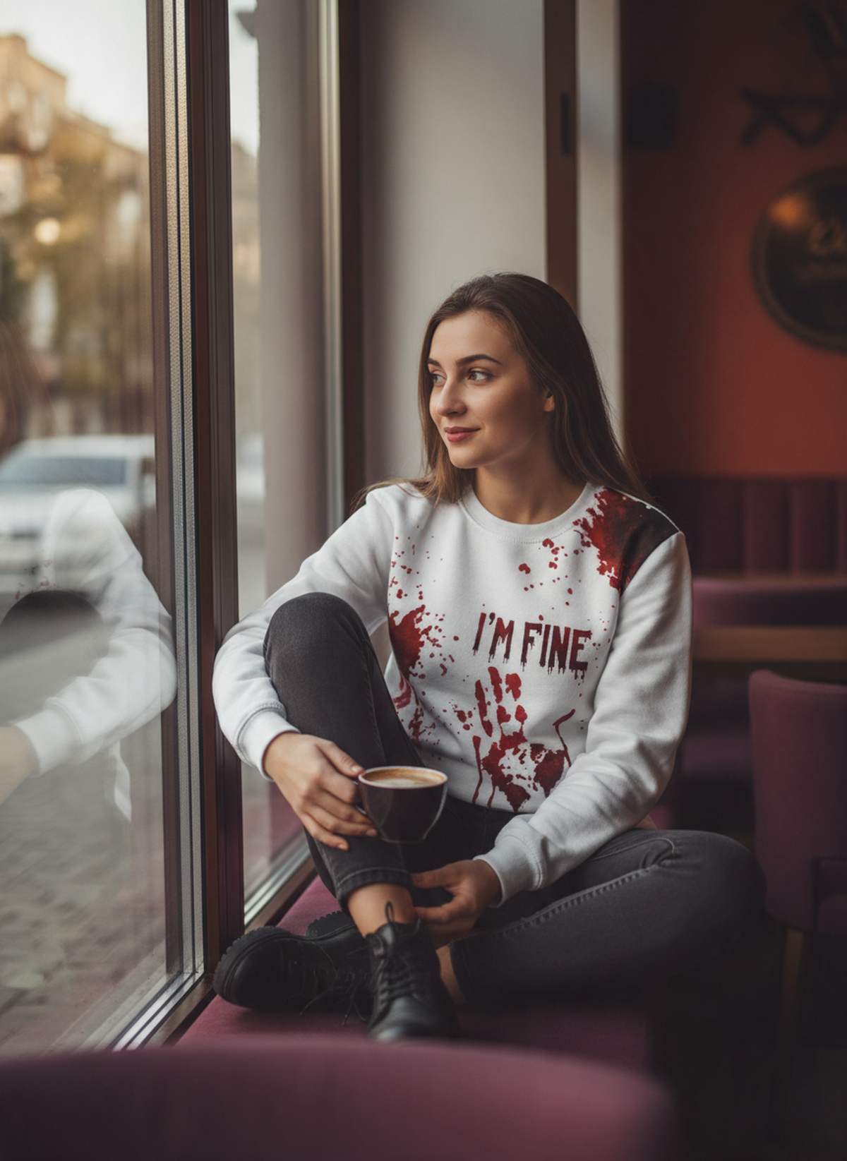 The Definitely Not Fine Sweatshirt