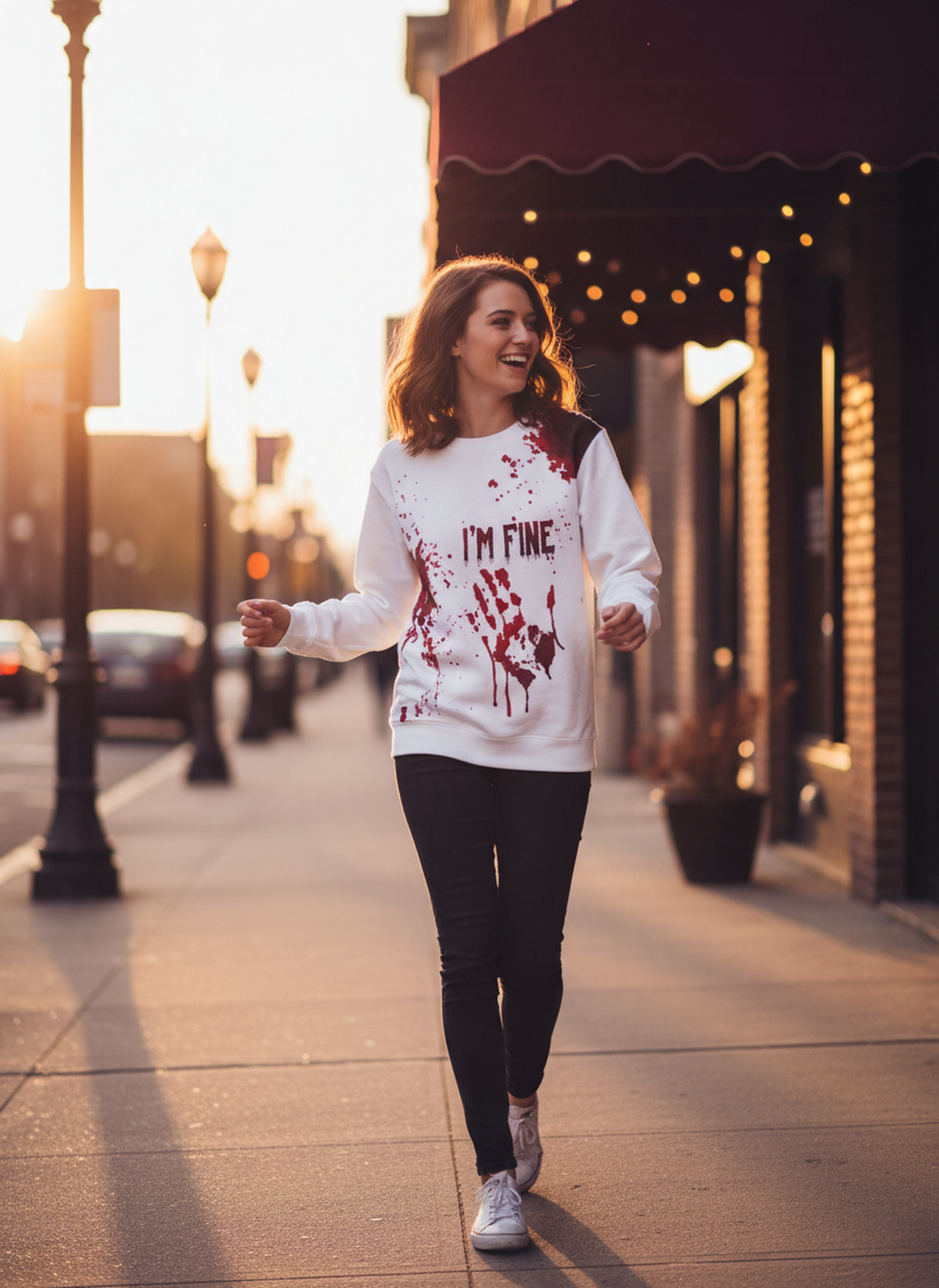 The Definitely Not Fine Sweatshirt