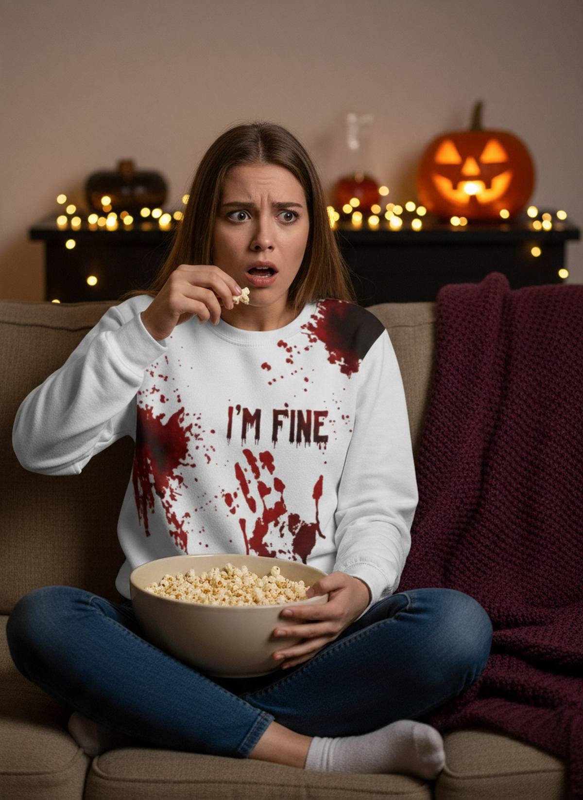 The Definitely Not Fine Sweatshirt